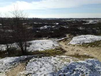 De Panne in de sneeuw (België)